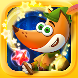 Tim the Fox Puzzle Tales Free icon