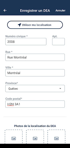 AED - Quebec Screen 2