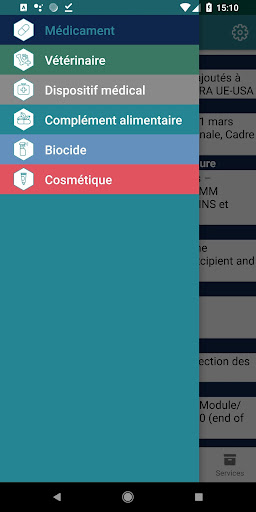 Android application Atessia screenshort