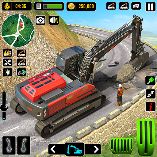 City Road Construction Games 3.7 Icon