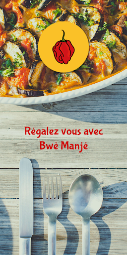 Android application Bwè Manjé screenshort