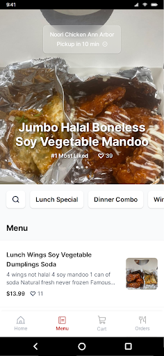 Noori Chicken Ann Arbor