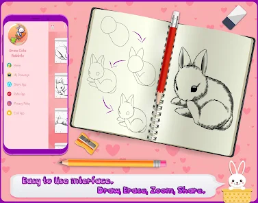 Draw Cute Rabbits Like a Pro - Apps on Google Play