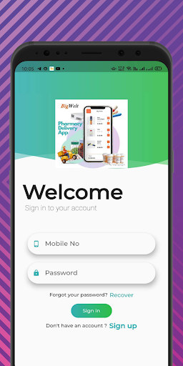 Bigwelt Pharmacy Demo Screen 2