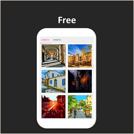 Color by Number - street Screen 2