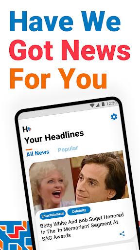 Android application Headlines Plus screenshort
