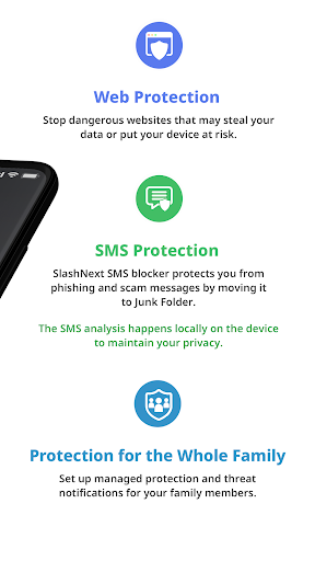 SlashNext Security Home Screen 2