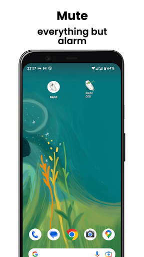 Android application Mute. screenshort