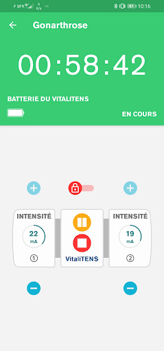 VitaliTENS Screen 2