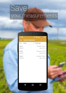 GPS Fields Area Measure Screenshot