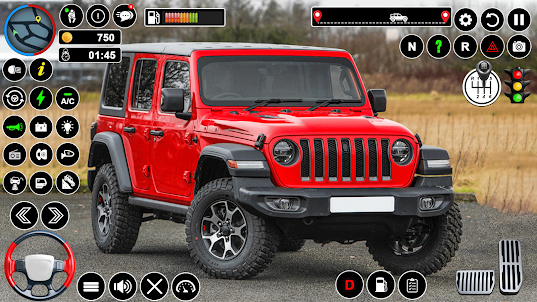 Offroad Jeep Driving:Jeep Game