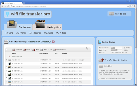 WiFi File Transfer Pro