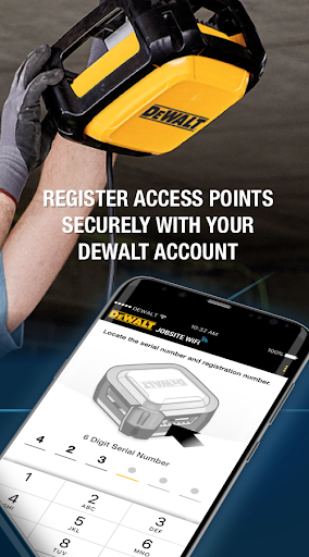 DEWALT WiFi Screen 2