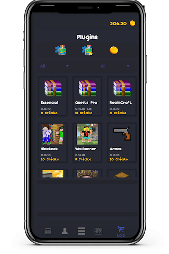 McPlug - Minecraft Hosting Screen 2