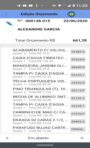 NavCOM-Vendas Screen 3