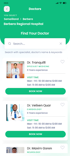 Android application BalanSo screenshort