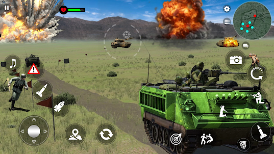 War Machines 3D Tank Games