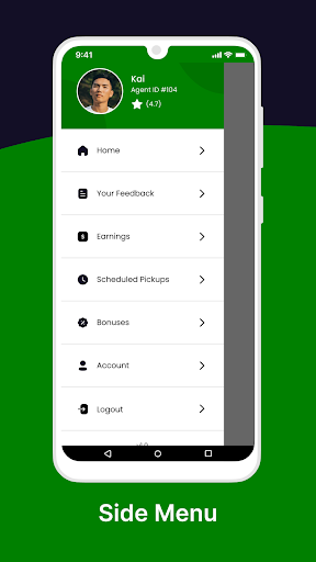 Android application ReadyNGo Partner screenshort