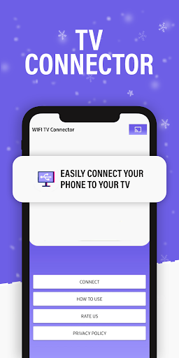 Android application TV Connector HDMI USB WIFI screenshort