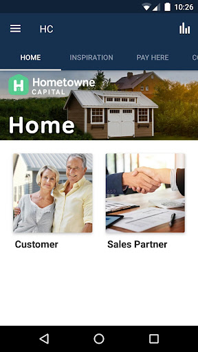 Android application Hometowne Capital screenshort