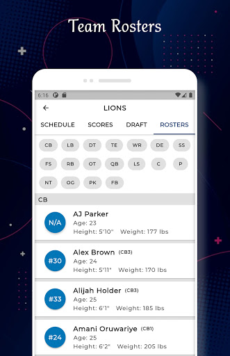 Lions - Football Live Score