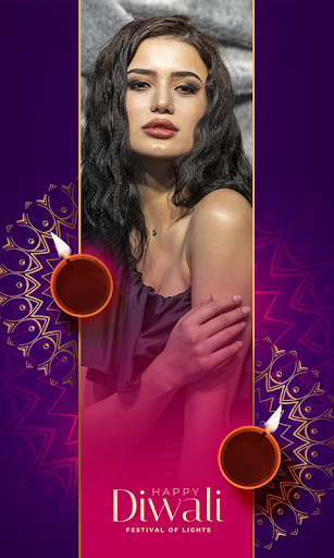 Android application Diwali Photo Frames screenshort