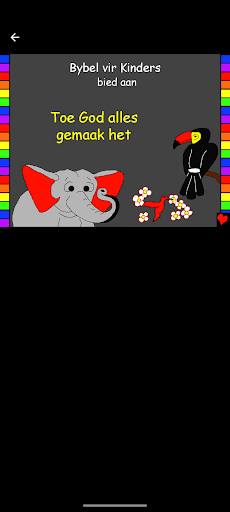 Android application Afrikaans Bible Stories screenshort