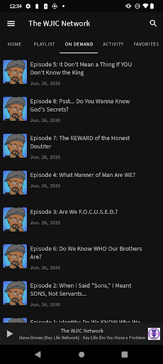 The WJIC Network Screen 3
