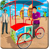 Beach Ice Cream Free Delivery Simulator Games New icon