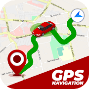 GPS Navigation: Live Earth Map & Route Planner