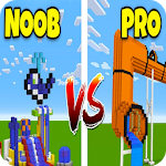 Cover Image of Descargar Noob vs Pro vs Hacker: LsCraft Best Videos 3.0 APK