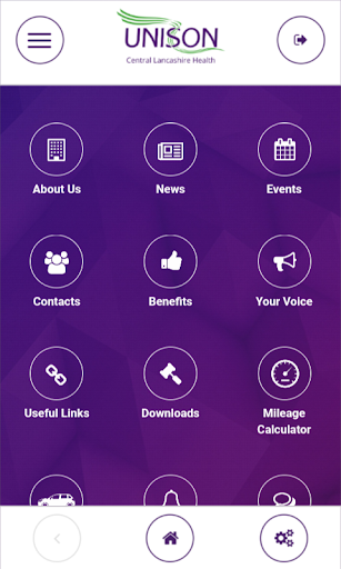 Android application Unison Central Lancashire Heal screenshort