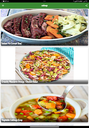 Cabbage recipes Screen 3