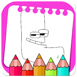 Alphabet Lore coloring pages