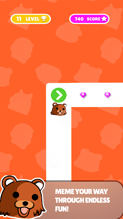 Game screenshot Meme Dash Clicker 2D apk download