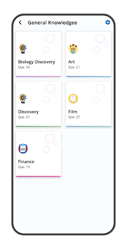 Android application W3exams Quiz App screenshort