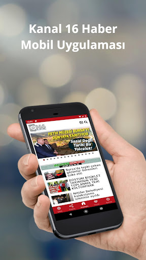 Android application Kanal16 Haber screenshort
