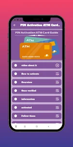 PIN Activation ATM Card Guide
