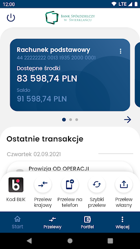 Android application MójBSmobilnie screenshort
