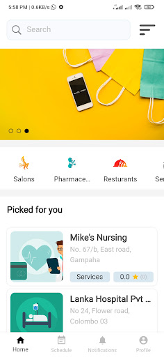 Android application Ontime: Book Anything Anywhere screenshort