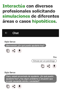 Style Sence: Chat IA ChatGPT