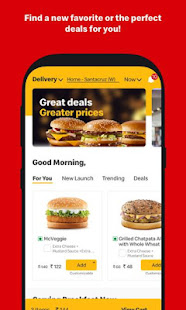 McDelivery- McDonaldu2019s India: Food Delivery App 10.59 APK screenshots 4