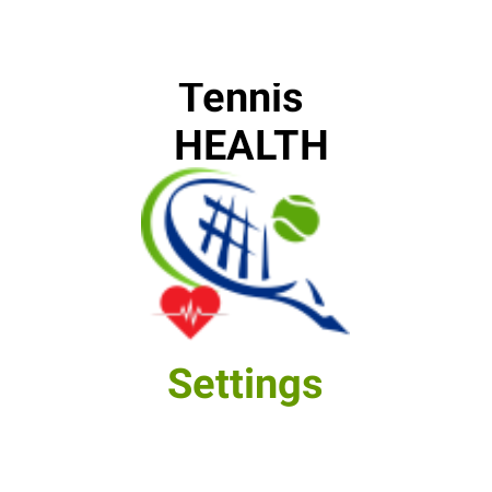 Android application Tennis Health for Watch screenshort