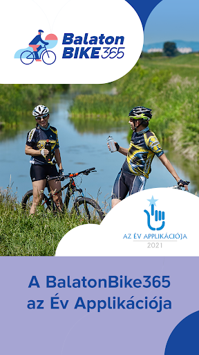 Android application BalatonBike365 screenshort