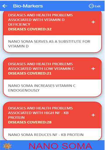 Android application Nano soma screenshort