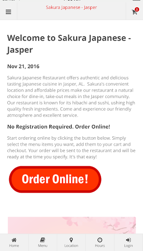 Android application Sakura Japanese - Jasper screenshort