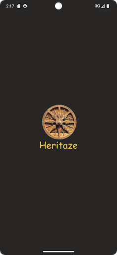 Android application Heritaze-History a Click Away screenshort