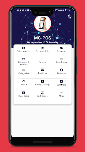 Android application POS App, Retail Billing POS screenshort