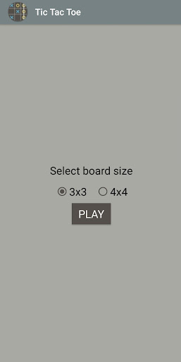Tic Tac Toe Game Screen 2