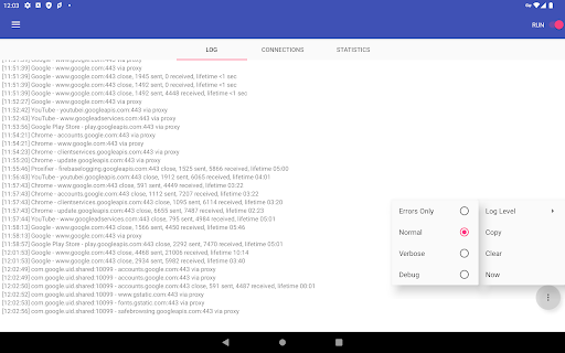 Proxifier Screenshot